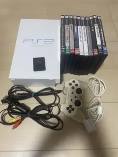 ps2本体とソフト10本　まとめ売り