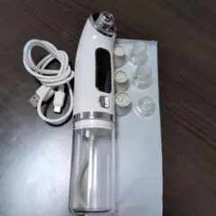 毛穴吸引器 美顔器 本体 アタッチメント付きのサムネイル