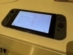 Nintendo Switch グレー 本体　箱付き　ジャンク