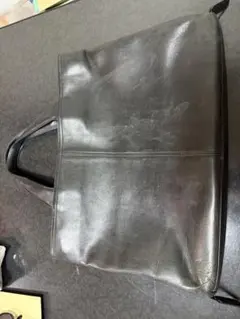 メンズ ビジネス トートバッグ ブラックのサムネイル