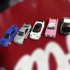 トミカ ミニカー 5台セット まとめ売りのサムネイル