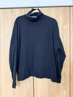 STUDIO NICHOLSON ネイビー ハイネック Sのサムネイル