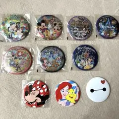 新品未使用　ディズニー　缶バッジ　10個セット