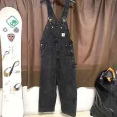 Carhartt オーバーオール ブラックのサムネイル