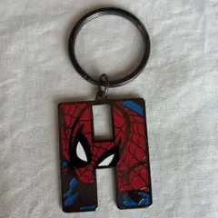 ユニバ スパイダーマン イニシャルキーホルダー Hマーベルのサムネイル