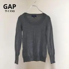 GAP 薄手ニット　メリノウール　羊毛100% イタリア製　Uネック