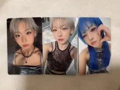 HANA JISOO ジス Blue Jeans 3種トレカコンプセット