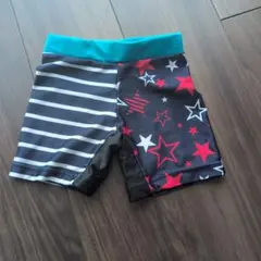 ベビー水着 ストライプと星柄 95cm以下用