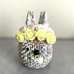 ふわふわどうぶつたちの刺繍時計パネル生地　ハンドメイド 5287 ふわふわどうぶつたちの刺繍時計 にゃん福屋 パネル生地 - メルカリ