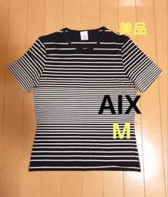 美品 アルマーニエクスチェンジ 半袖Tシャツ M ボーダーのサムネイル