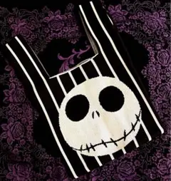 しまむら ナイトメアビフォアクリスマス ジャック ニット バッグ　ミニトート