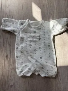 クマ、動物柄 ロンパース2枚セット 50cm 60cm