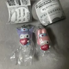 サンリオキャラクターズ ナーススイングマスコット　クロミ　マイメロディ