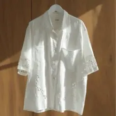 1回のみ着用】anukeアンヌークCutworkLaceShirts | Mercari
