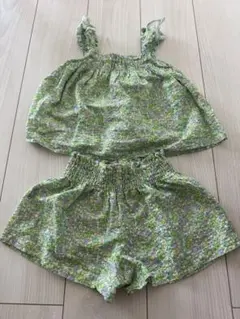SHOPHOLIC 様ZARA キッズ ノースリーブ セットアップ花柄 5-6yのサムネイル