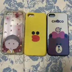 iPhone 8用ケース3個セット
