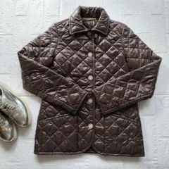 【美品】【トラディッショナルウェザーウェア】【 キルティングジャケット】