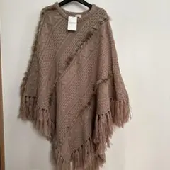 ニット ポンチョ