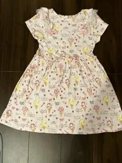 アイスクリーム柄 半袖ワンピース メゾピアノ サーティワン コラボ 120cm