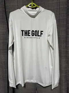 木梨サイクル 長袖モックネック（THE GOLF） ホワイト サイズLのサムネイル