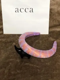 acca　アッカ　カチューシャ　ピンク系