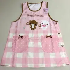 ♡新品♡シュガーバニーズ エプロン 3点 しろうさ くろうさ サンリオ 平成 ♡新品♡完売品 シュガーバニーズ エプロン しろうさ くろうさ