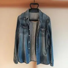 デニムシャツ xl