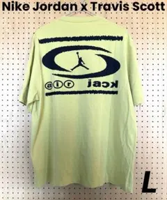 【新品】Nike Jordan x Travis Scott Tシャツ　Lのサムネイル
