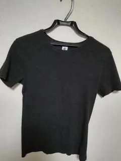PETIT BATEAU（プチバトー）ダークグレー？ クルーネックTシャツ　S