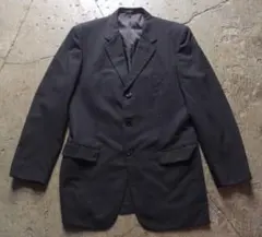 Paul Smith ブラック テーラードジャケット ストライプ XL