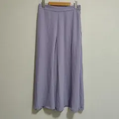 ユニクロシフォンスリットスカートパンツMサイズ