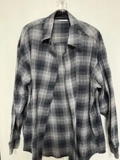 BAYFLOW 長袖ネルシャツ