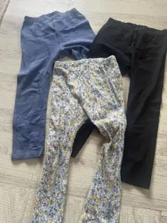 【UNIQLOBABY】　レギンス 3点セット 100cm