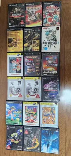 PS2ソフト 16本