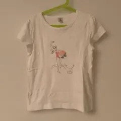 PETIT BATEAU 半袖Tシャツ ピンク 152cmのサムネイル
