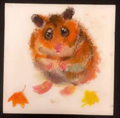 ハムスターとさくらんぼ 原画 ハムスターとさくらんぼ 原画 - メルカリ