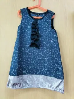 zuppa di zucca 130 フリルデザイン ノースリーブワンピース