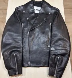 ジルサンダー　柔らかい本革レザージャケット　ライダース風　ヴィンテージ 最後に1着残すならどっち？ #fashion