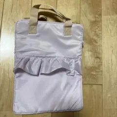 フリル付き パソコンケース　パープルのサムネイル