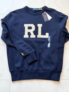 【新品未使用】Polo RLトレーナー ラルフローレン ネイビー スウェット