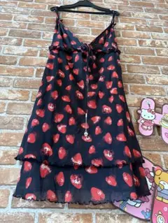 Hysteric Glamour Hysterics黒赤苺シースルーキャミソール - メルカリ