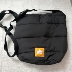 LOGOS ロゴス ダウン風 巾着 キルティングバッグ
