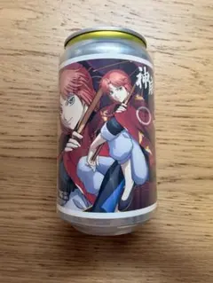 銀魂　吉原大炎上　神威　サントリーオリジナル自販機　ラベル缶　スティッカーシール