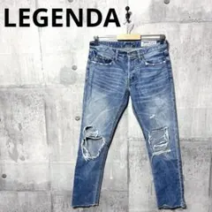 LEGENDA レジェンダ メンズ テーパードダメージデニム ジーンズ Mのサムネイル
