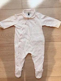 ARMANI BABY ピンクロンパース 6M