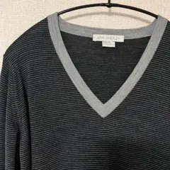 2 JOHN SMEDLEY ジョンスメドレーSサイズ ニット ウール Vネック