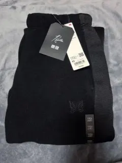 新品 UNIQLO needles フリースワイドパンツ XS