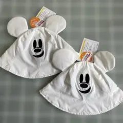 ハット2つ　新品　ディズニーハロウィン2024 おばけちゃん　帽子