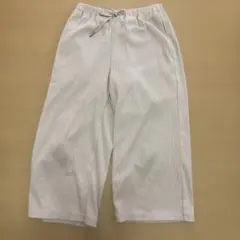 GUプリーツワイドパンツ　120サイズ