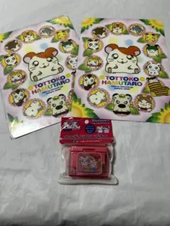 平成　レトロ　ファンシー　とっとこハム太郎　下敷き　鉛筆削り　おまとめ売りのサムネイル